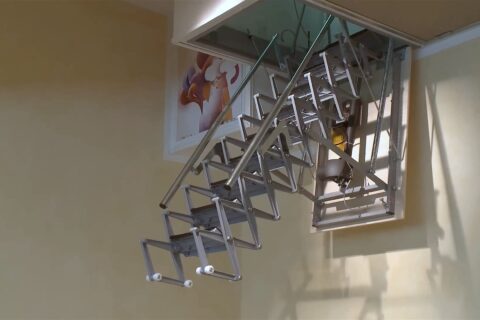 Remote Control <b>Electric Loft Ladders</b>