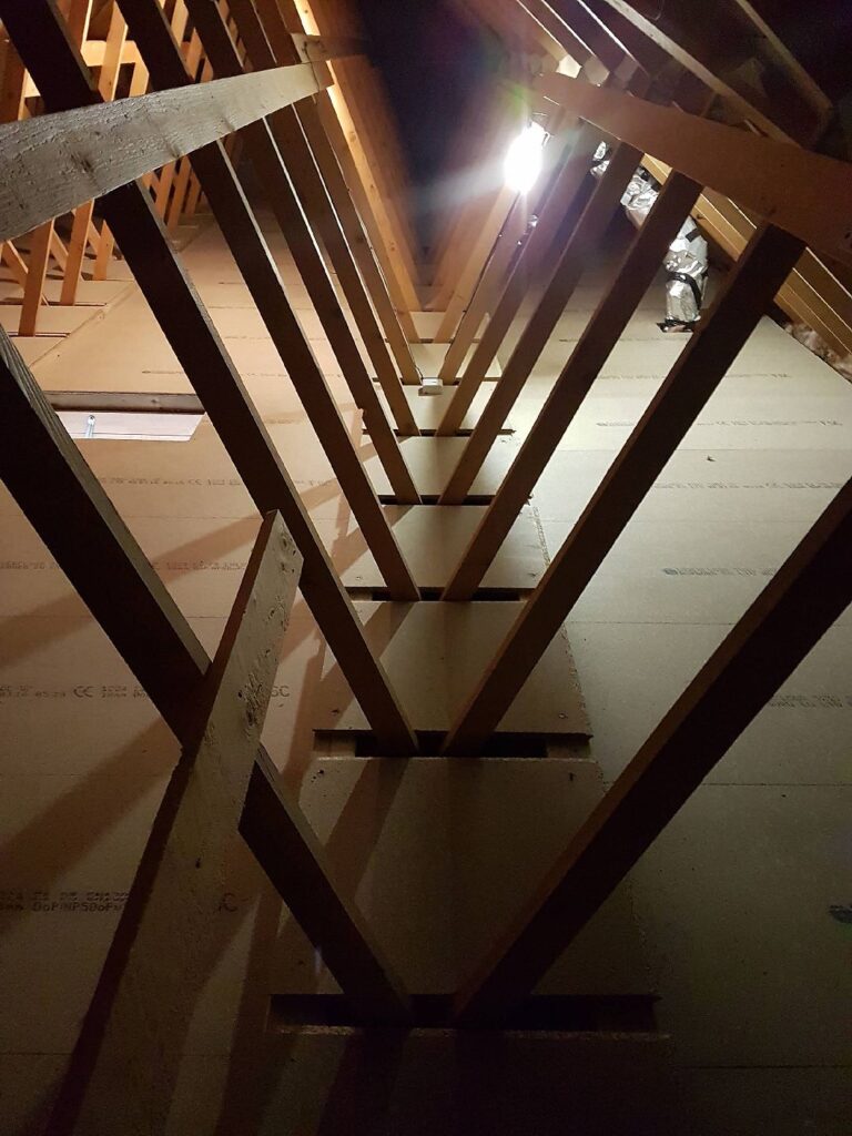 Replacement loft boarding in Southern