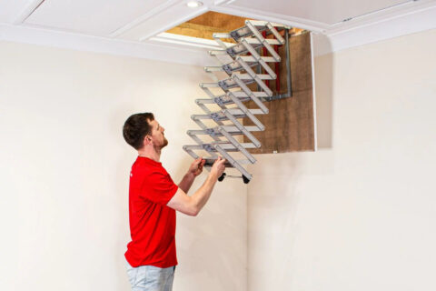 <b>Concertina Loft Ladder</b> Fitters
